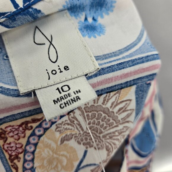 Joie White Coastal Beach Mini Dress Size 10 NWOT - Picture 15 of 16